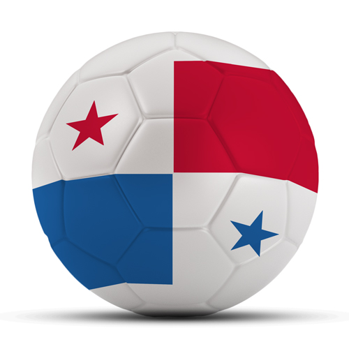Länderball Panama mit Flagge