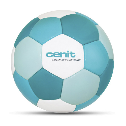 Duesentrieb Werbeball/Fußball  Werbeball Cenit AG mit Logo