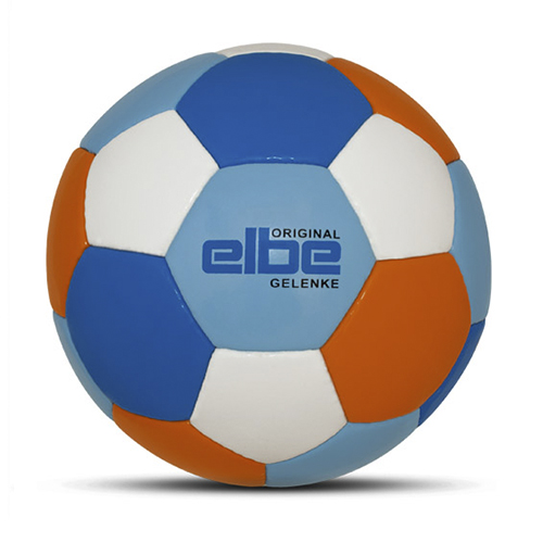 Werbeball elbe Group Firmenfußball mit Logo