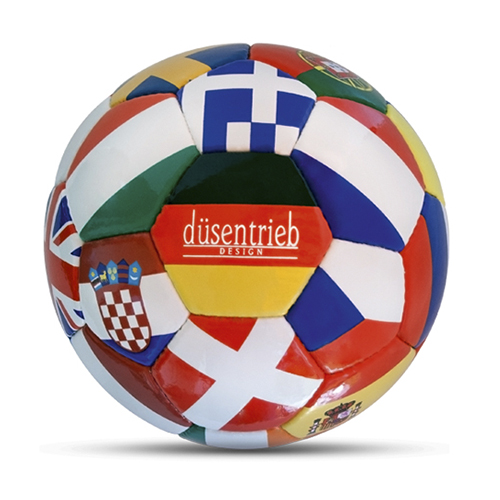 EM 2012 Länderball mit Logo