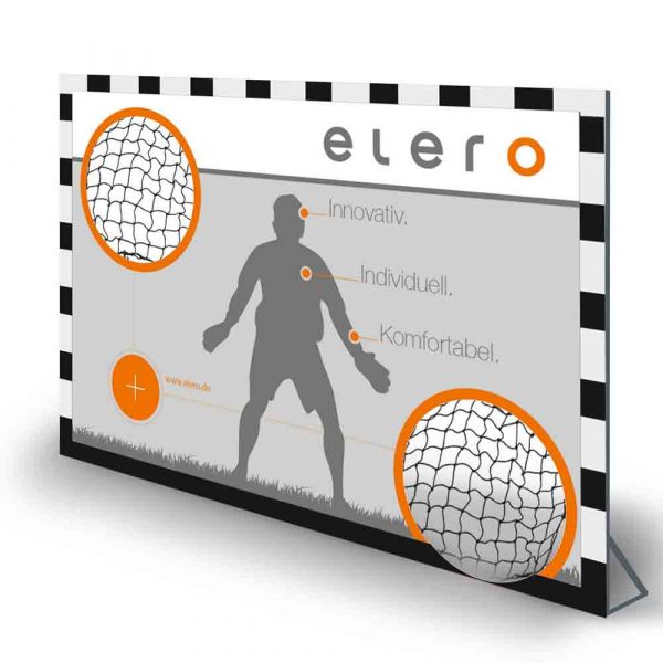 Torwand elero zum outdoor event von düsentrieb design